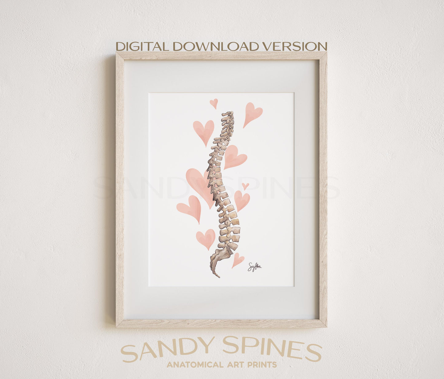 Heart Spine | DIGITAL DOWNLOAD only